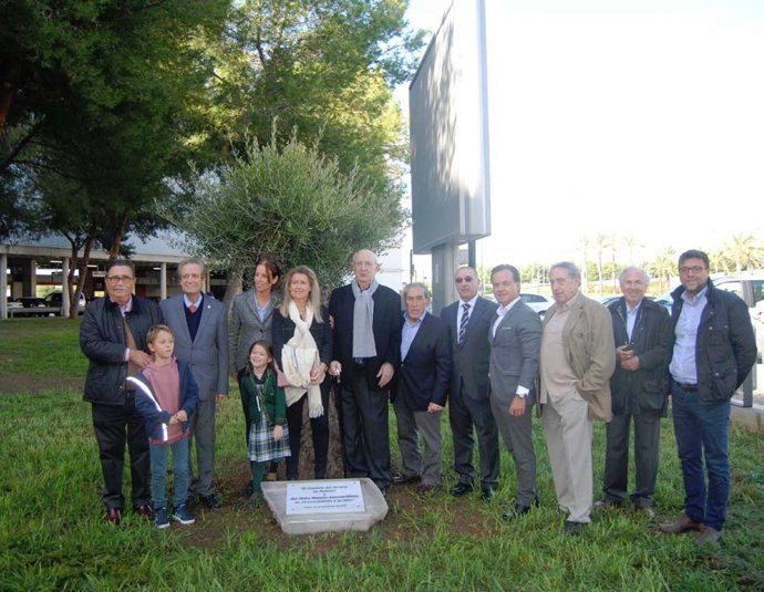 Acto de homenaje a Pedro Meaurio en el Aeropuerto de Palma