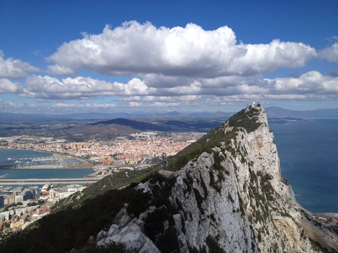 Vista del penyal de Gibraltar