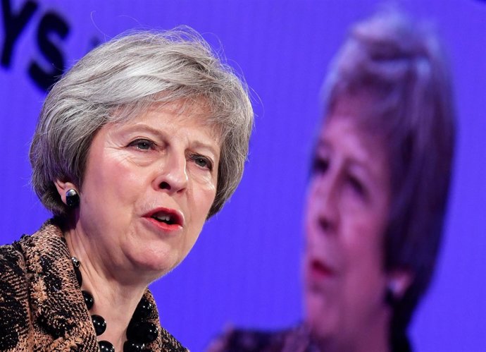 La primera ministra británica, Theresa May