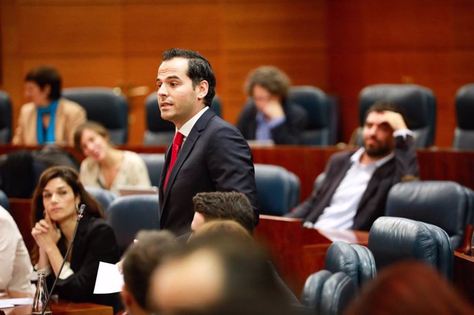 Ignacio Aguado, portavoz de Cs en la Asamblea de Madrid