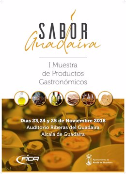 Cartel de la I Muestra de Productos Gastronómicos de Alcalá de Guadaíra