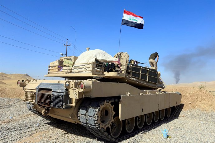 Tanque del Ejército iraquí