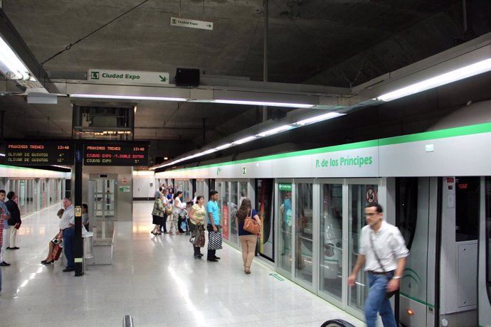 Estación del metro de Sevilla