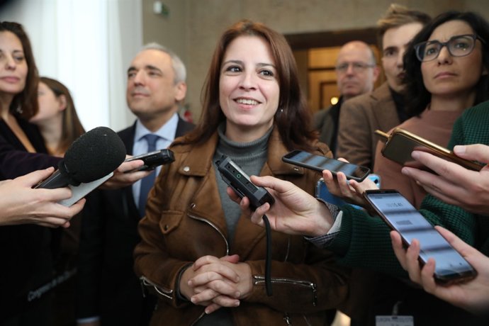 La portaveu del PSOE al Congrés, Adriana Lastra