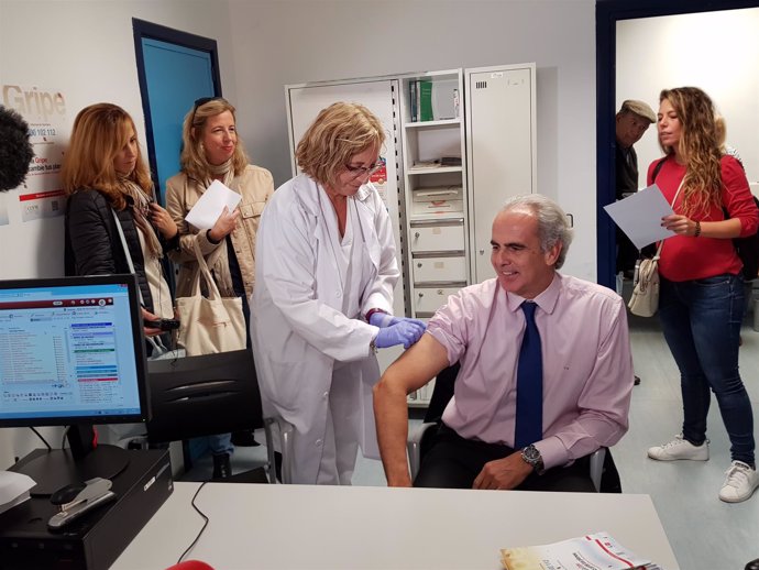 Campaña de vacunación contra la gripe en la Comunidad de Madrid