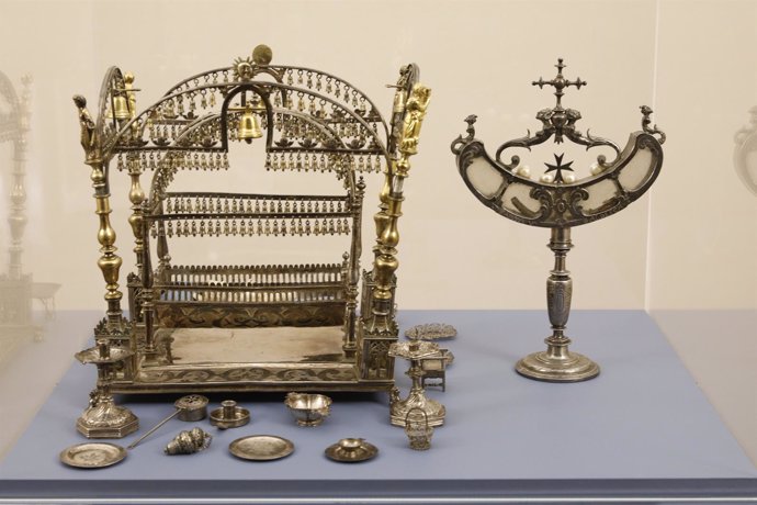 Las nuevas piezas que se exhiben en el Monasterio de Sijena