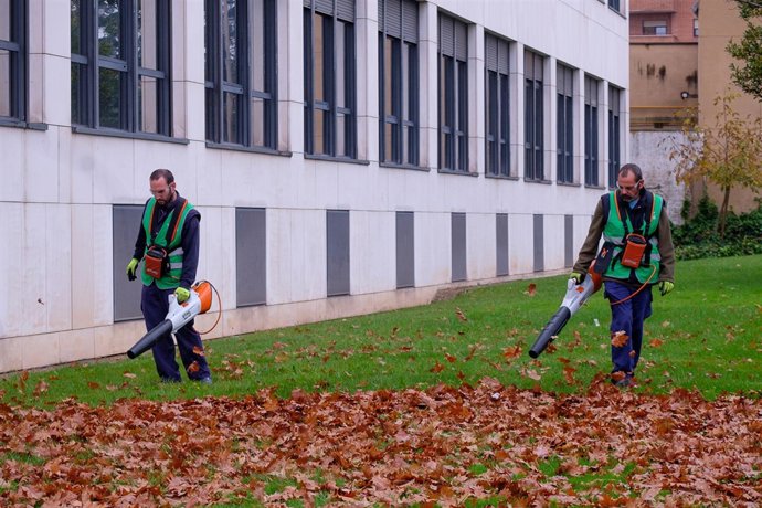 Trabajadores de ASPRODEMA conservan zonas verdes en la UR