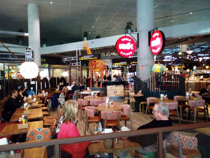 Giraffe aeropuerto de málaga restaurante el primero de españa cadena