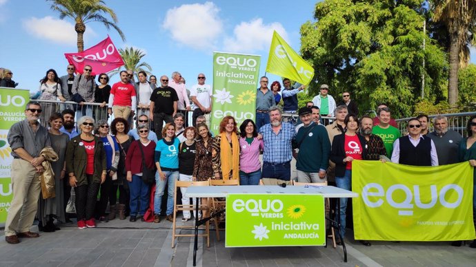 Presentación de la candidatura de Equo-Iniciativa por Andalucía