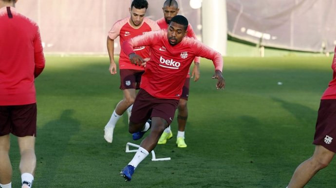 Malcom entrenamiento Barcelona