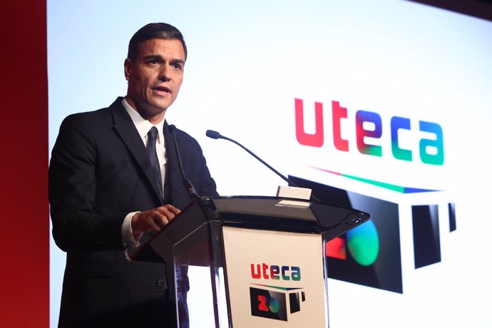 Pedro Sánchez asiste al 20 aniversario de la fundación de UTECA