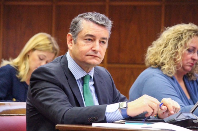 Antonio Sanz en el Senado