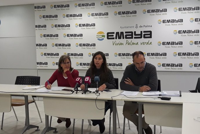 La presidenta de Emaya, Neus Truyol, informa sobre las falsificaciones