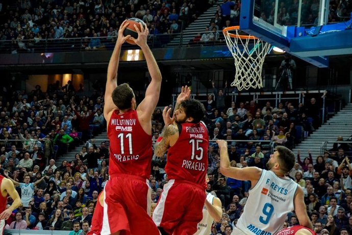 Felipe Reyes Real Madrid Olympiacos