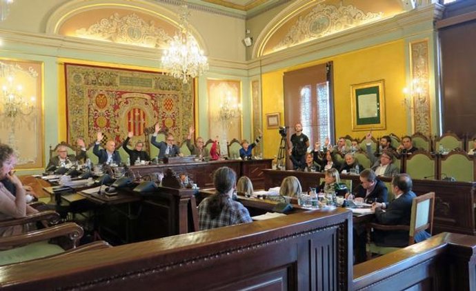 Ple de l'Ajuntament de Lleida