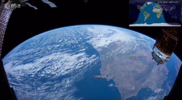La Península Ibérica desde el espacio