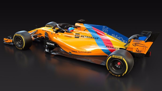 McLaren de Fernando Alonso per a la seva última carrera de F1