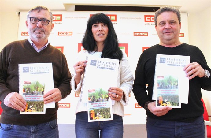 Alfonso Vidán, Mónica Vega y Juan Antonio Caravaca
