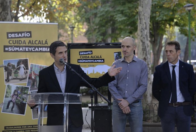 El alcalde de Alcalá de Henares, Javier Rodríguez Palacios