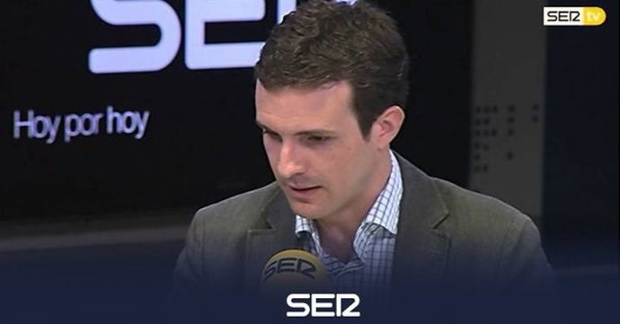 Entrevista en la Cadena Ser al líder del PP, Pablo Casado