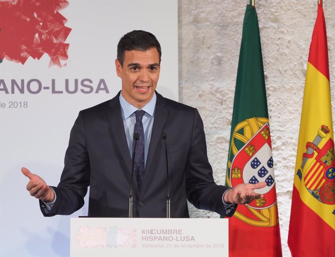 Pedro Sánchez y el primer ministro de Portugal, António Costa, presiden la Cumbr