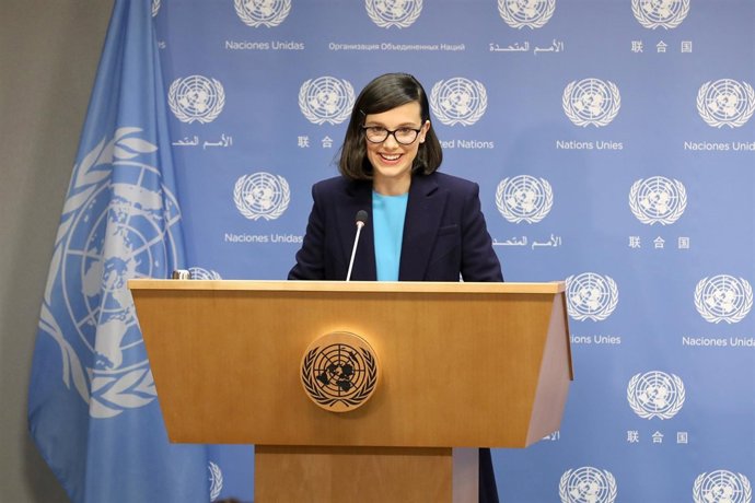 Millie Bobby Brown en las Naciones Unidas