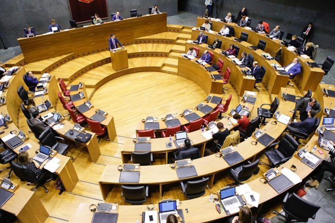 Pleno del Parlamento de Navarra