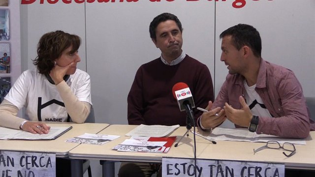 Pilar Martínez, Fernando García y David Polo.