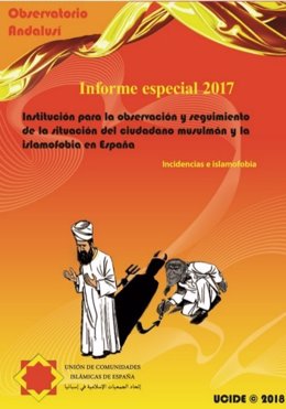 Portada del Informe 2017 sobre islamofobia en España