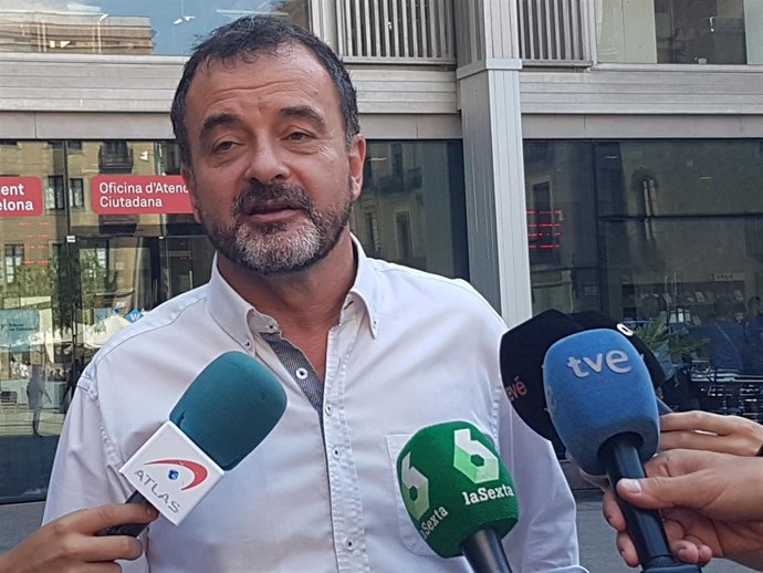 El líder de ERC en Barcelona, Alfred Bosch