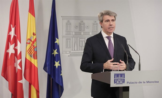 El presidente de la Comunidad de Madrid, Ángel Garrido