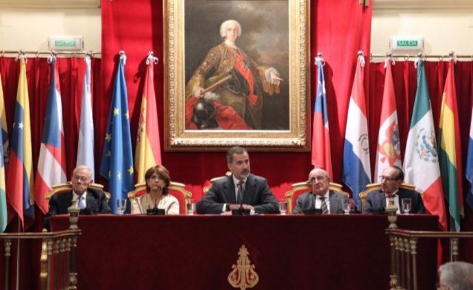 El Rey en  el X Congreso de Academias Jurídicas y Sociales de Iberoamérica