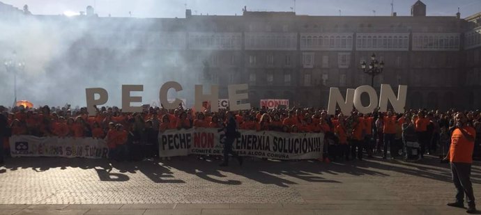Movilización de trabajadores de Alcoa este sábado en A Coruña