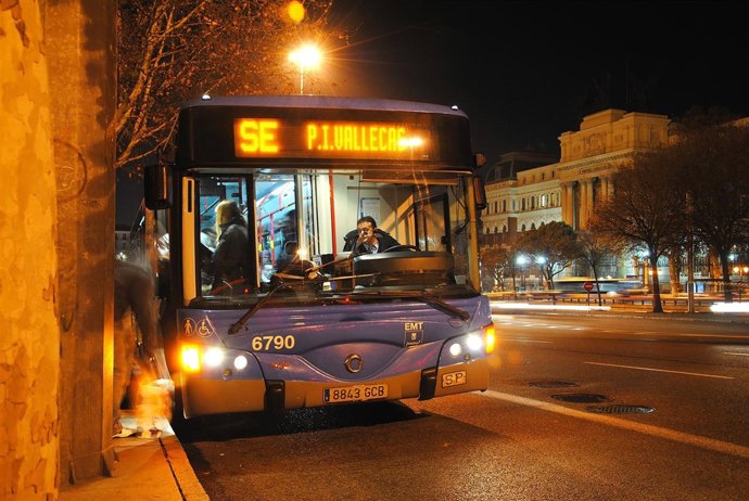 Servicio especial de la EMT para personas sin hogar