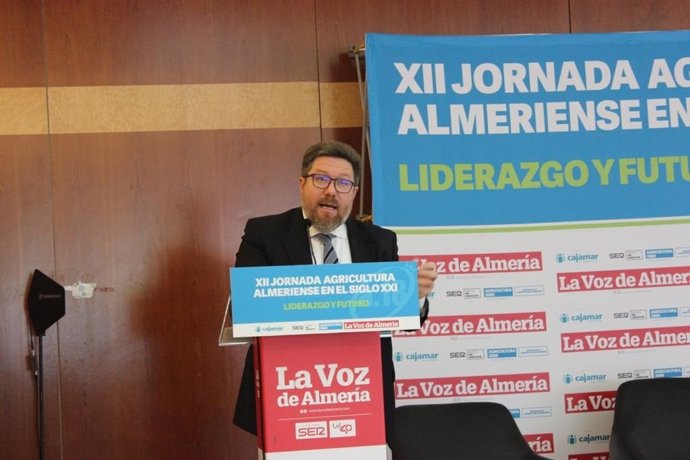 Sánchez De Haro Durante Su Intervención En El Ejido