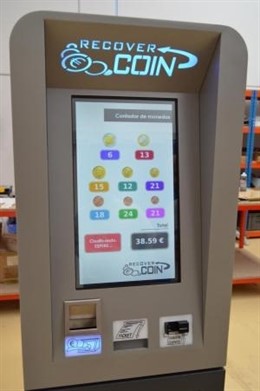 Máquina instalada en el zoco Los Pinos