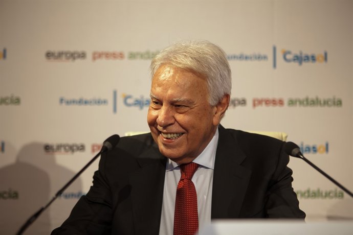 ARXIU / Felipe González, en els Esmorzars d'Europa Press Andalusia