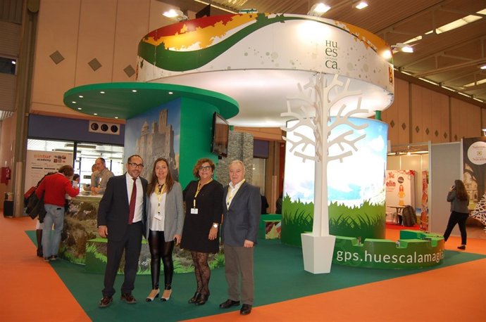 Miguel Gracia ha visitado este jueves la feria Intur en Valladolid