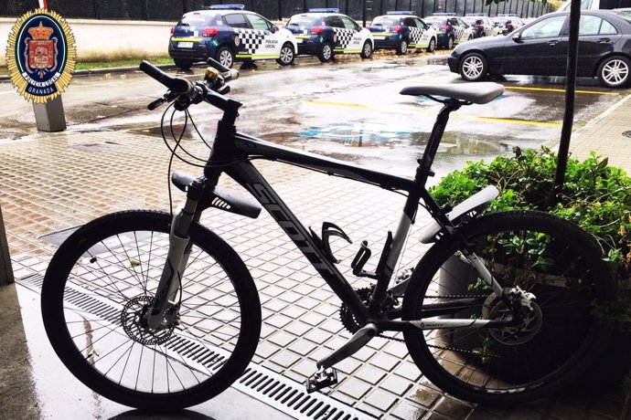 Bicicleta de alta gama recuperada cerca de Fuentenueva, tras ser robada