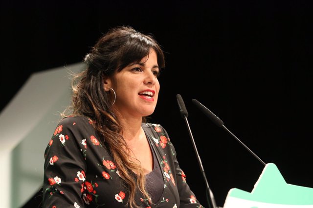 La candidata de Adelante Andalucía a presidir la Junta, Teresa Rodríguez