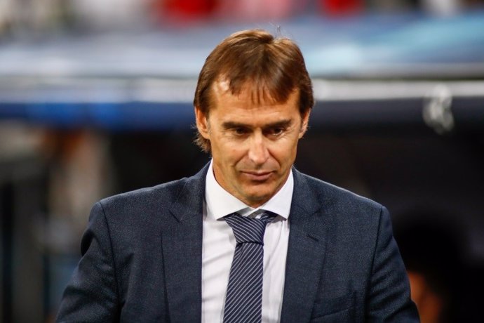 El entrenador de fútbol español Julen Lopetegui