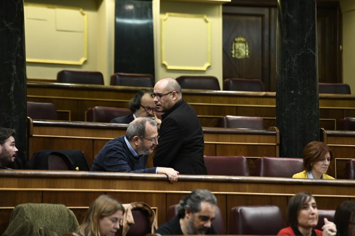 Sessió plenària al Congrés dels Diputats