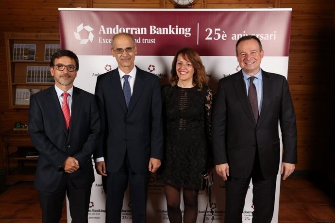 Jordi Cinca, Toni Martí, Esther Puigcercós y Ricard Tubau