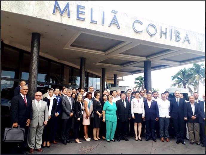 Miembros de la  Comisión Latinoamericana de Aviación Civil