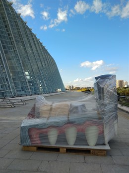 Preparativos para la exposición 'Érase una vez'