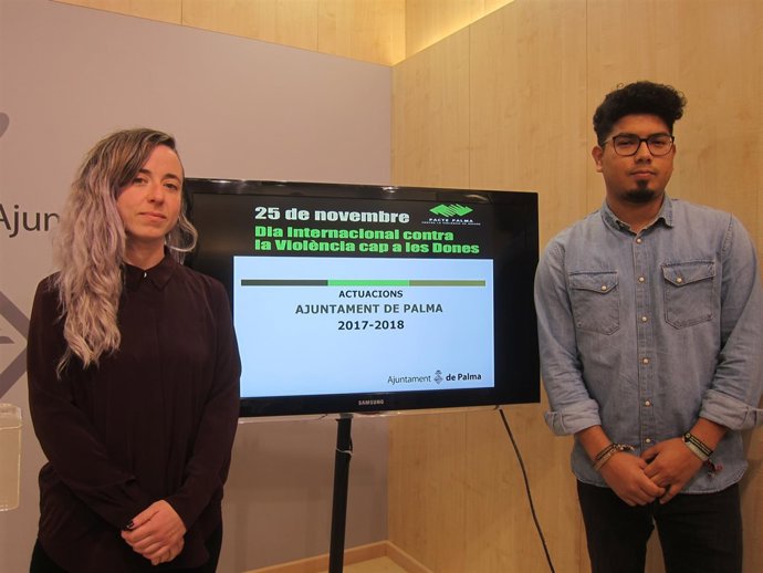 El regidor Aligi Molina y la directora Lucía Segura