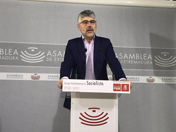 El portavoz del PSOE en la Asamblea, Valentín García