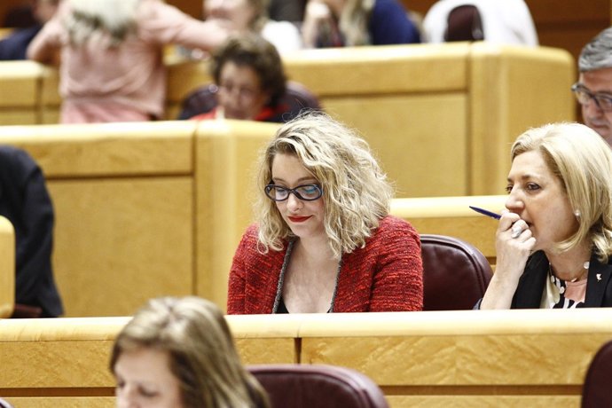 Esther Muñoz, portavoz de Justicia del PP en el Senado