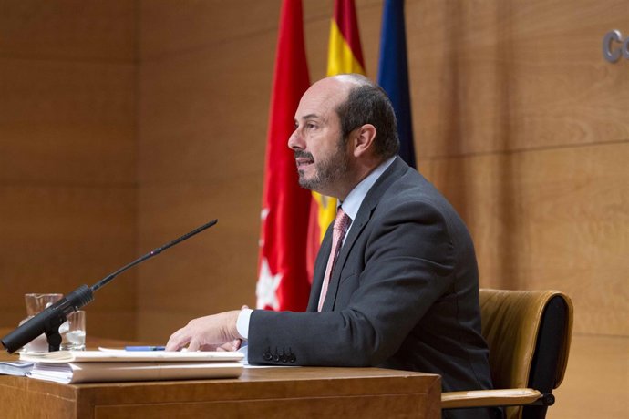 El vicepresidente de la Comunidad, Pedro Rollán