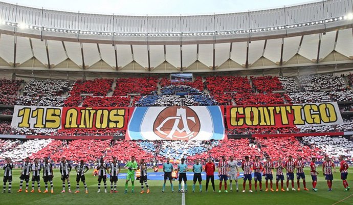 Atlético mosaico